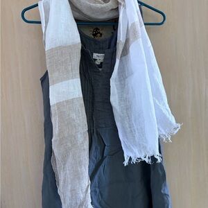 Malvin Hamburg Germany - I Heart Linen - Gray Linen Maxi Dress